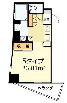 菊岡家弁財天館5号室