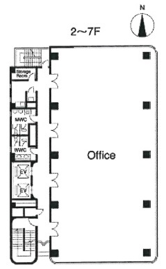 菊岡家ビルフロアー図