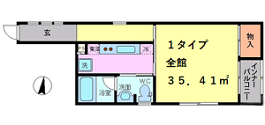 菊岡家室町館1号室